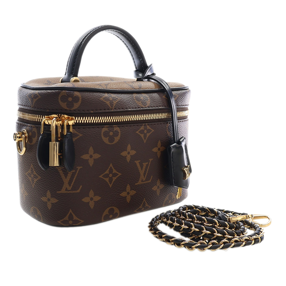 Pre-Loved Louis Vuitton Monogram Reverse Vanity PM - Picture 3 of 12